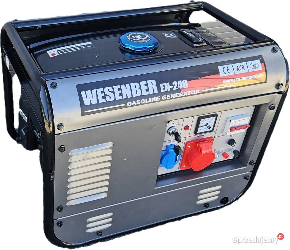 Agregat generator prądotwórczy WESENBER EN24G Dom i Ogród Gołdap sprzedam