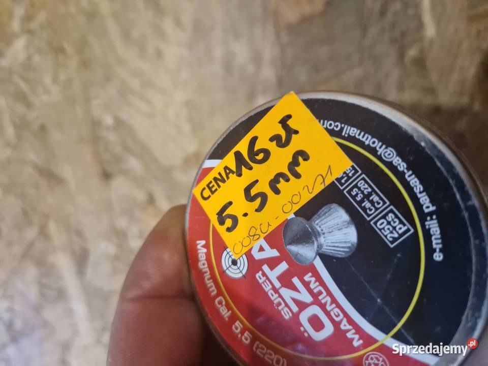 Śrut Diabolo OZTAY Magnum 55 mm 250 ostry Głogowa