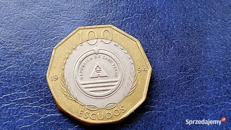 Stare monety 100 eskudo 1994 Rośliny Zielony Lesko