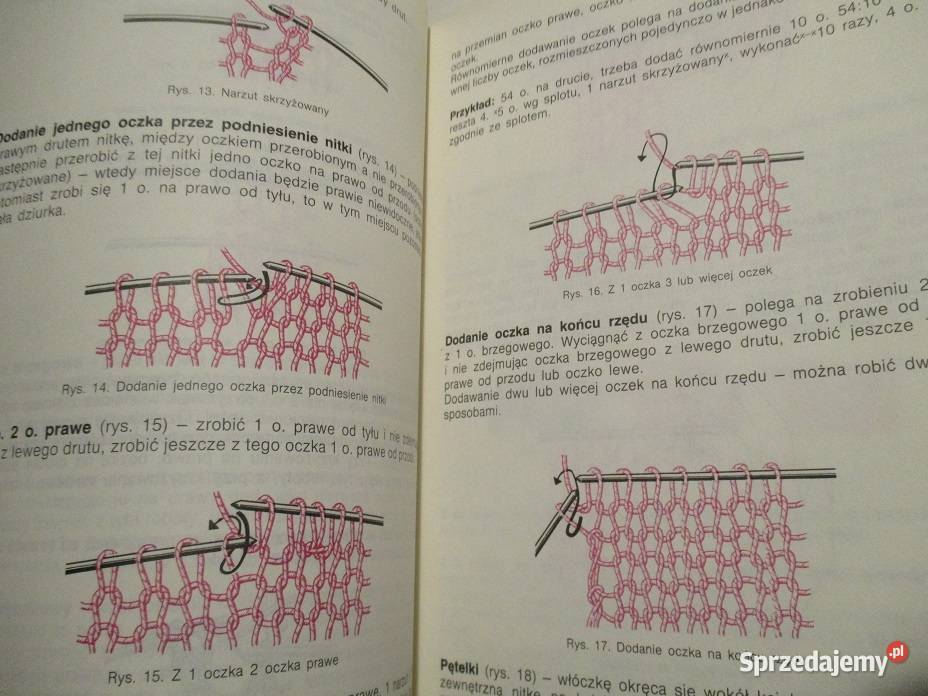 Dzianina mała i duża dzianina dziewiarstwo Łódź sprzedam