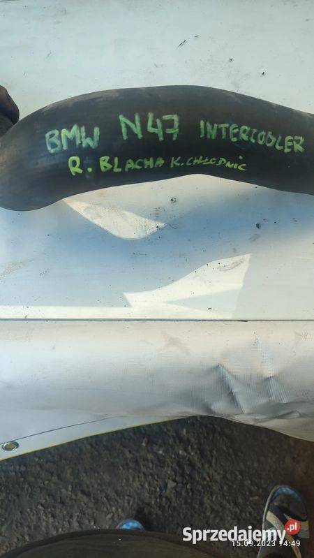 RURA WĄŻ INTERCOOLERA BMW F10 F11 518d 520d N47 osobowe Chłodnice powietrza (intercoolery)