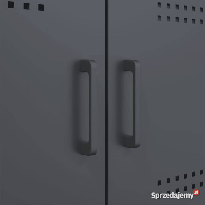 Szafka antracytowa 68x39x113 stal WM842960 Warszawa