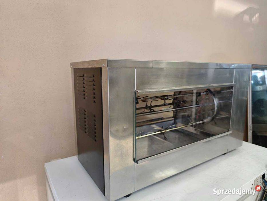 Rożen elektryczny 6 kurczaków nowe grzałki z Gastronomia