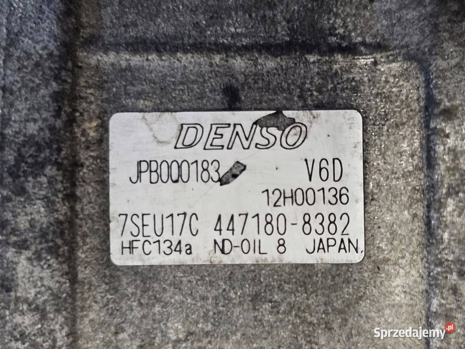 RANGE ROVER SPORT 27 TDV6 276DT 190 sprężarka