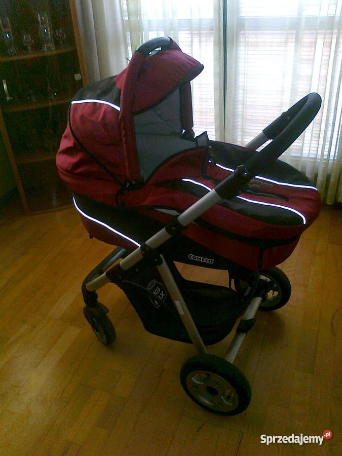 Wózek Coneco V4 gondola spacerówka fotelik sam