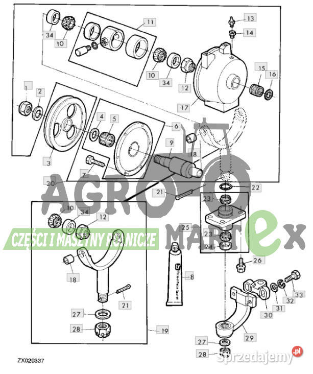 AE57735 AE55172 AE51772 AE54799 AE38050 JARZMO Rolnictwo dolnośląskie