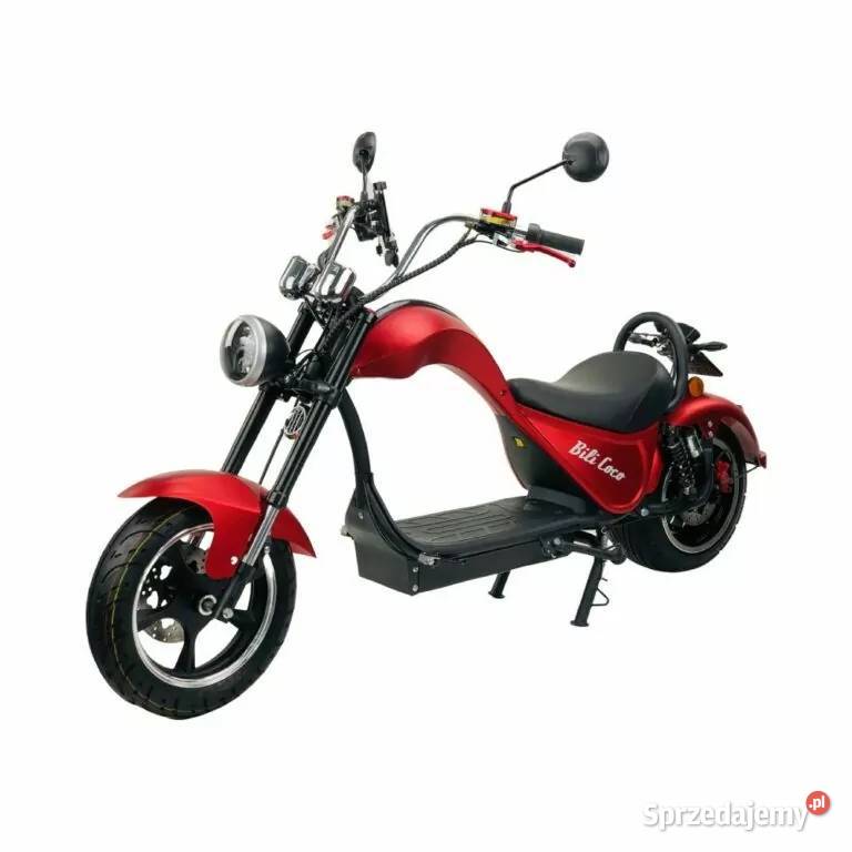 Skuter elektryczny BILI COCO COBRA czerwony RATY Tarnów