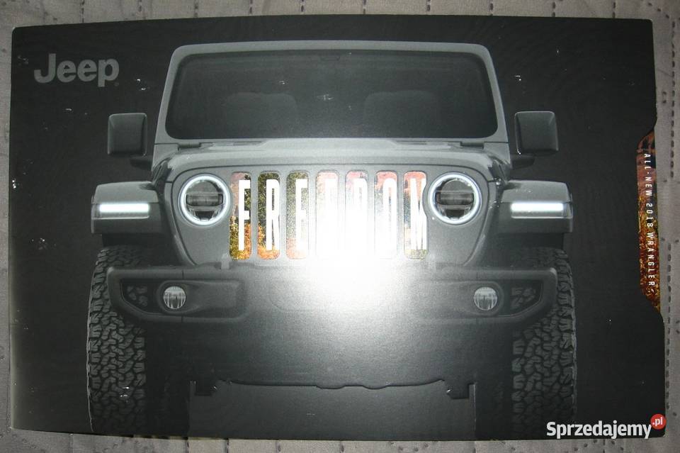JEEP All 2018 Wrangler prospekt katalog Kępice