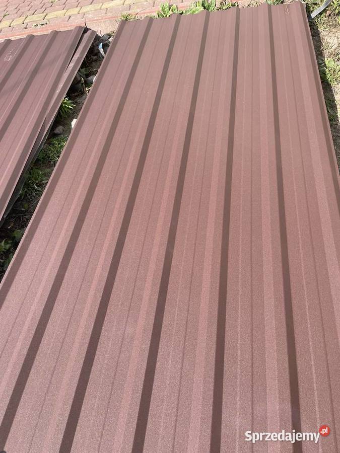 T18 blacha trapezowa brąz mat WYPRZEDAŻ zimowa Lubaczów