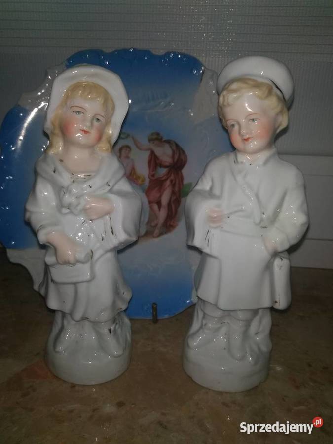 Para porcelanowych figurekSecesja