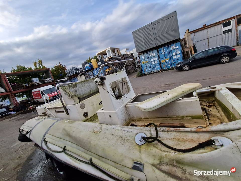 Łódź RIB Roccapina HD SIX Do renowacji Projekt Szczecin