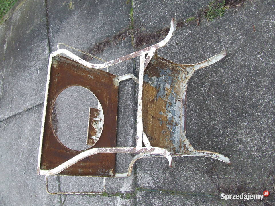 STARA MIĘDZYWOJENNA TOALETKA UMYWALKA METALOWA 4 Nowy Sącz