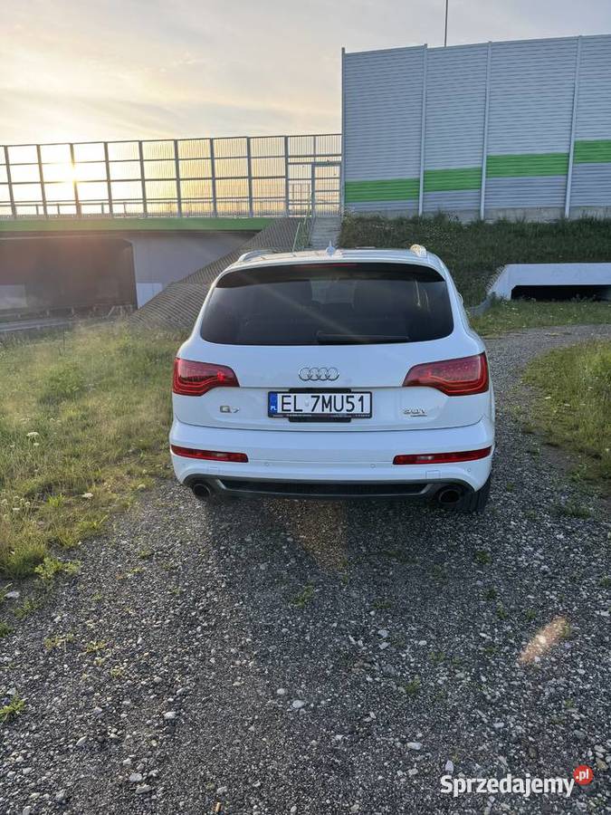 Audi Q7 30 TFSI 333 2015 r Wersja PRESTIGE SLine Q7 łódzkie Piotrków Trybunalski