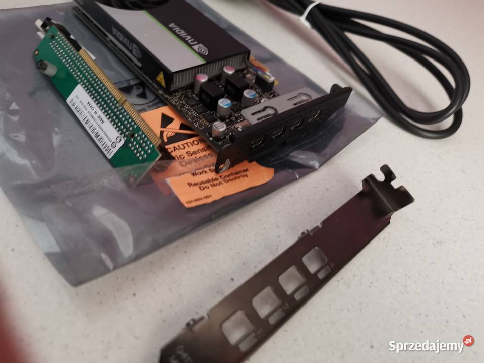 Karta nVidia Qudaro T1000 GDDR6 4GB LENOVO Tiny Gdańsk sprzedam