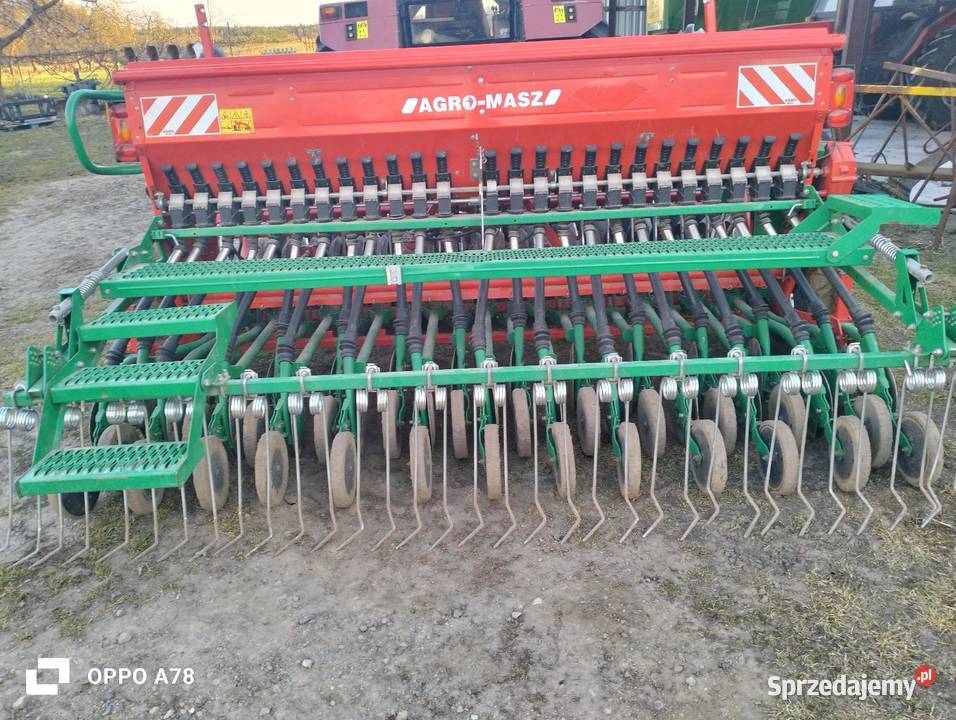 Sprzedam siewnik zbożowy talerzowy 3m agro masz Skaryszew
