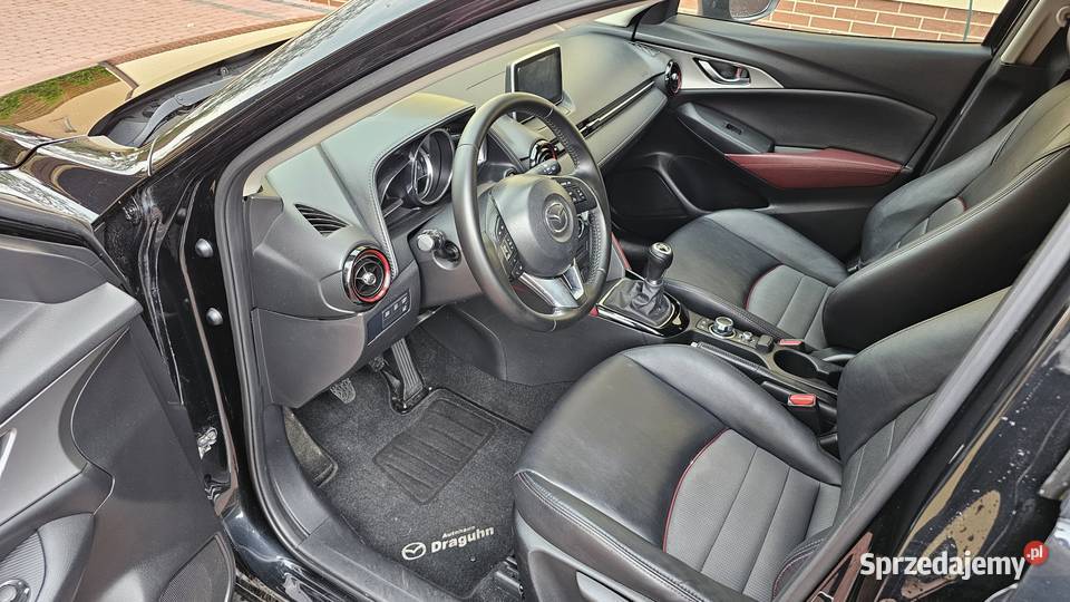 Mazda CX3 15 SkyactivD 105 SkyPasion 2016r aluminiowe felgi podkarpackie Zarszyn