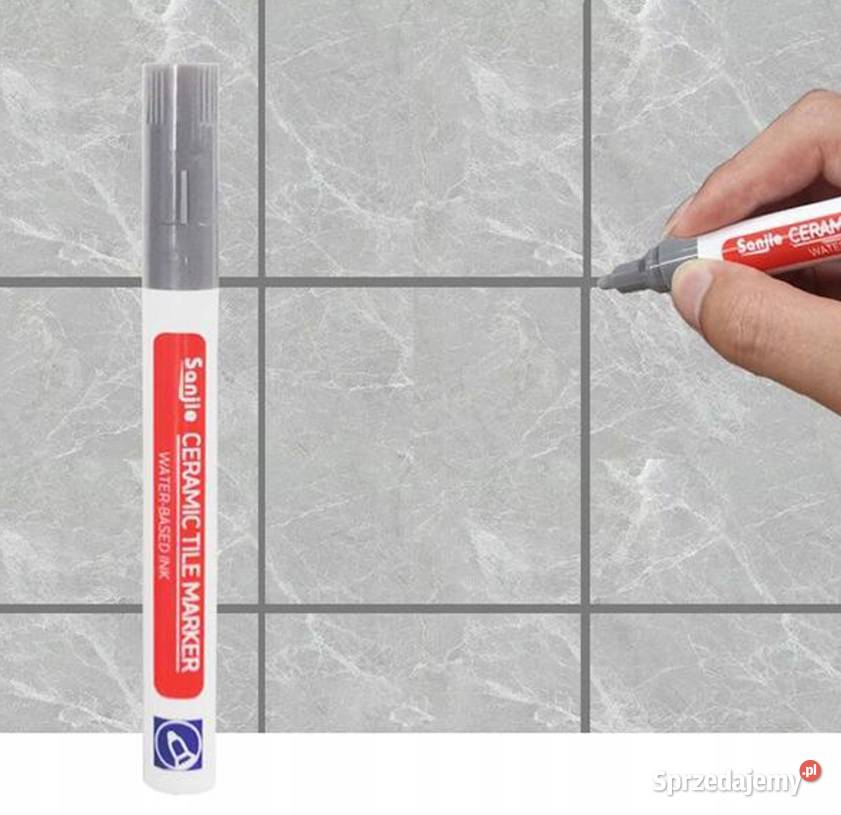 Szary marker do fug wodoodporny do renowacji Płock