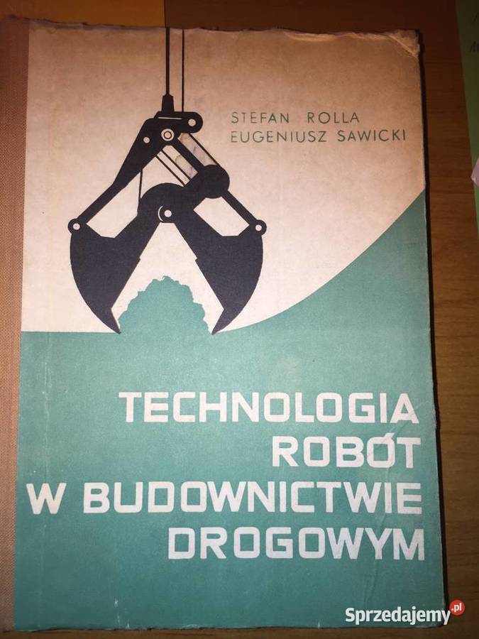 TECHNOLOGIA ROBÓT W BUDOWNICTWIE DROGOWYM S Warszawa sprzedam