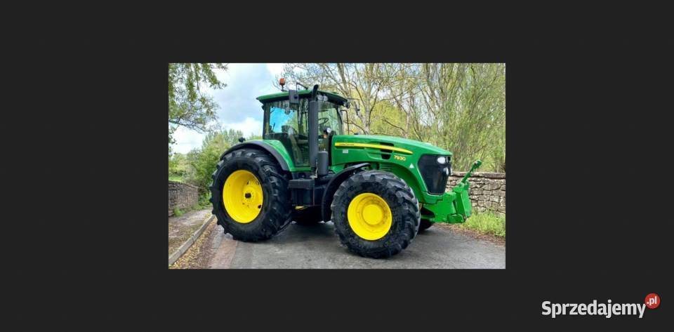 Naklejki John Deere 7930 i inne modele super Bydgoszcz