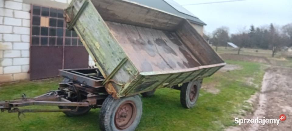 Przyczepa WYWROTKA niemiecka Przyczepy rolnicze Zamość