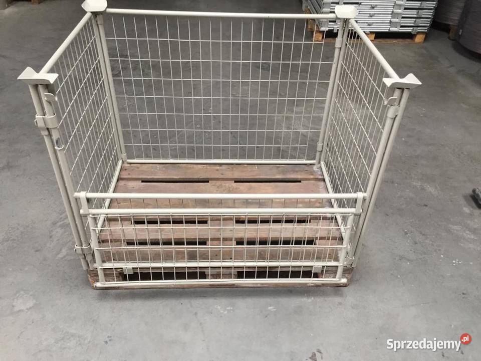 Kosze magazynowe siatkowe do składowania towarów Kartuzy