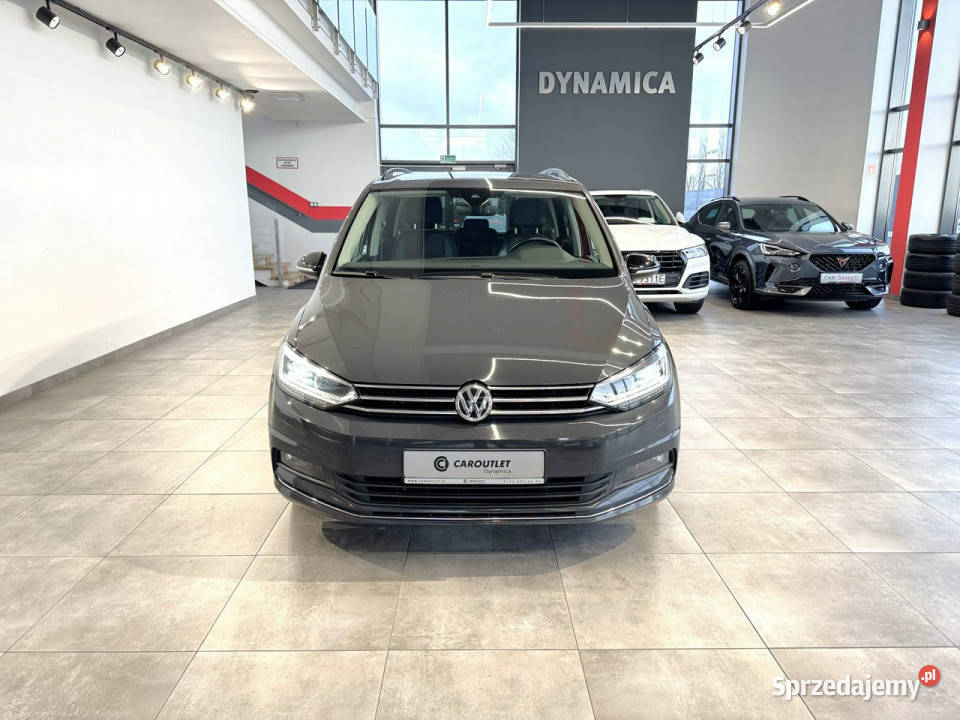 Volkswagen Touran VAT 23 Comfortline 15TSI 150 czujnik parkowania Myślenice