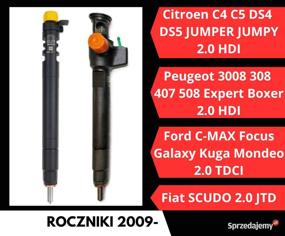 Wtryski wtryskiwacz Citroen Jumper Jumpy C4 C5 Wtryskiwacze