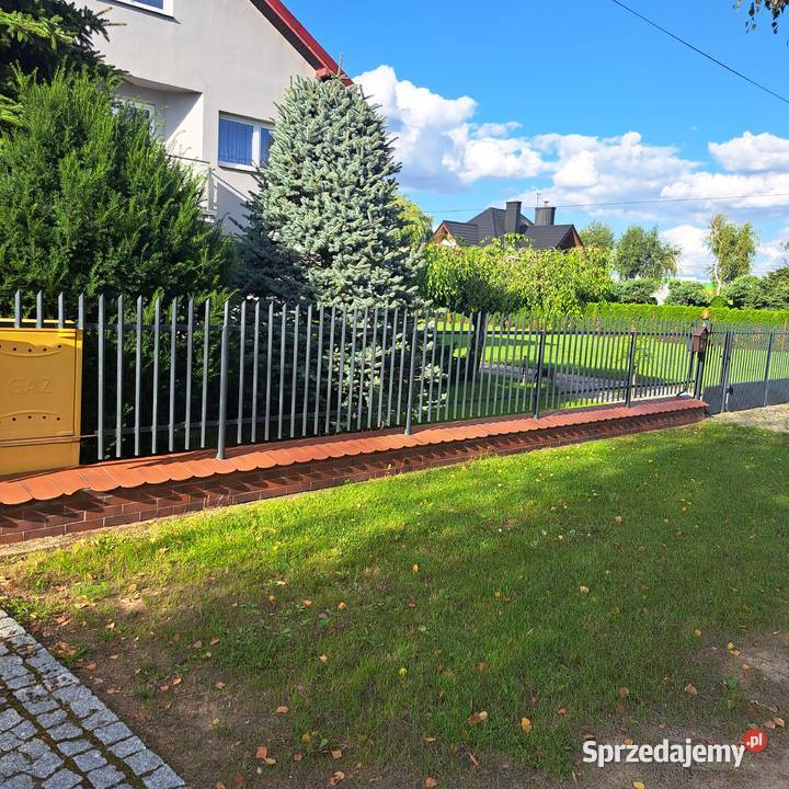 Ogrodzenie stalowe z bramą Piotrków Trybunalski
