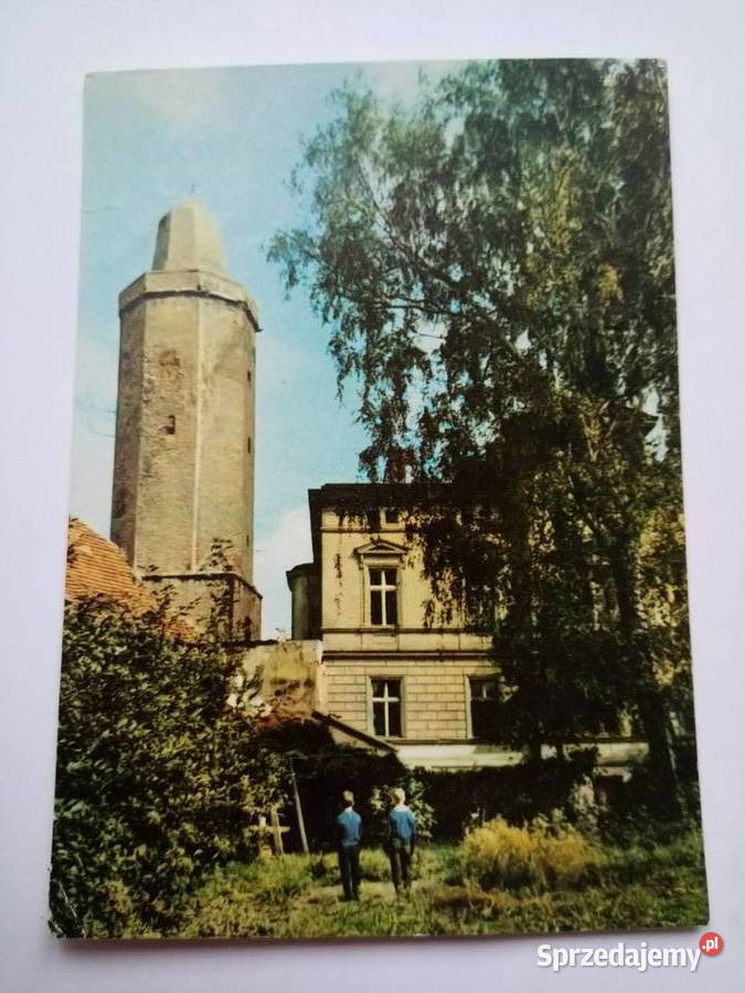 Pocztówka Jawor Baszta Strzegomska z 1970r Dąbrowa Górnicza