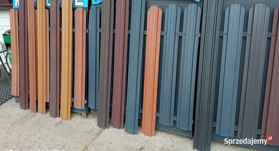 Sztachety metalowe dowolna wysokośćszer 115 Jarosław