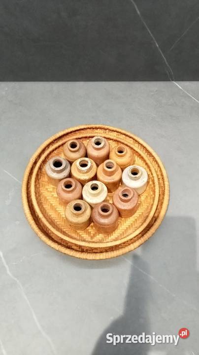Stare KAŁAMAŻE z ceramiki 12 w naturalnych pomarańczowy lubelskie Lublin sprzedam