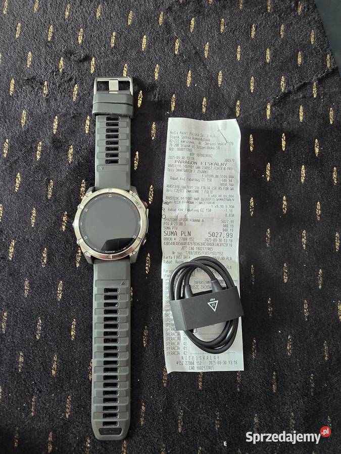 Zegarek Garmin fenix Pro 8 Amoled 51mm pomorskie