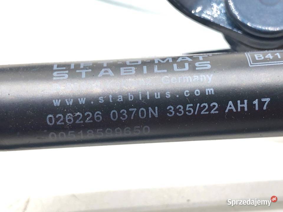 ZAWIASY KLAPY TYŁ KOMPLET FIAT 500 Hatchback