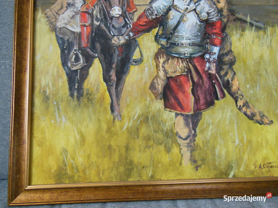 Obraz 50x60 Husarz Artur Orłowski świętokrzyskie Kielce