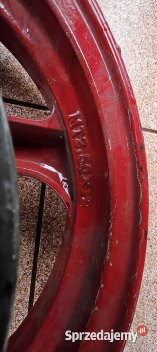 Felga aluminiowa motorower skuter Tubeless śląskie Lubliniec