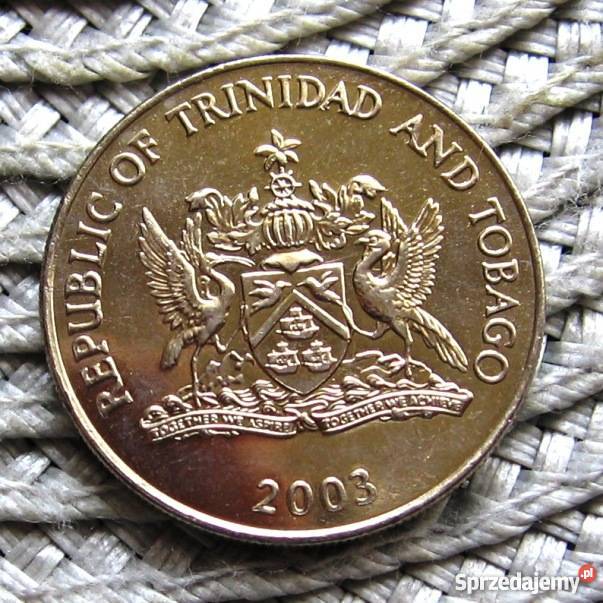 Trynidad i Tobago 50 Cent 2003rŁadna Numizmatyka Kalisz