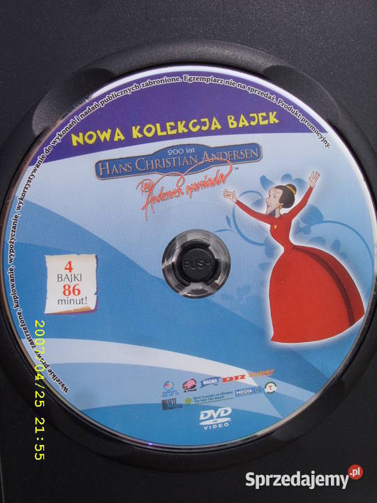 BAJKA na DVD KSIEZNICZKA NA ZIARNKU GROCHU Wołów