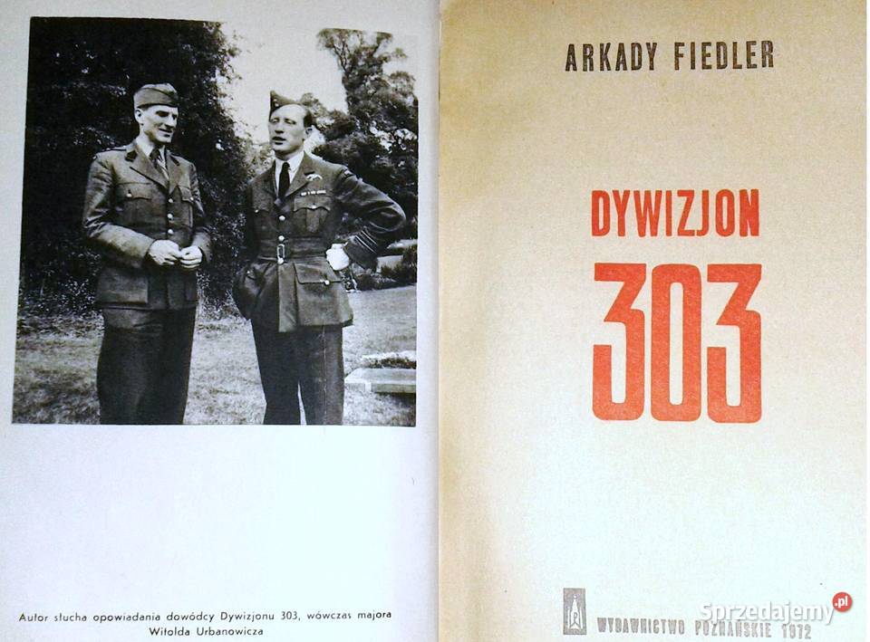 Dywizjon 303 Arkady Fiedler sprzedam