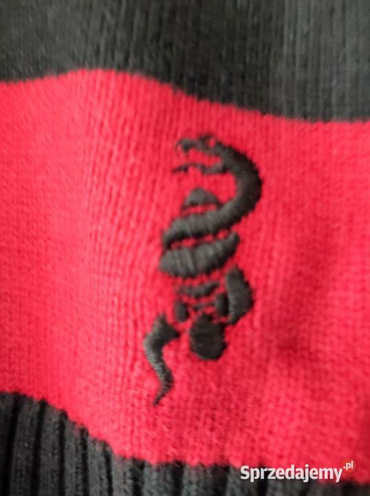 sweter bluza kardigan w pasy bawełniany ciepły H&M Kielce