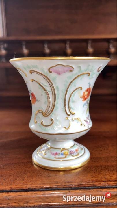 Wazon na stopie Syg MeissenMisnia Ręcznie pomorskie Gdańsk