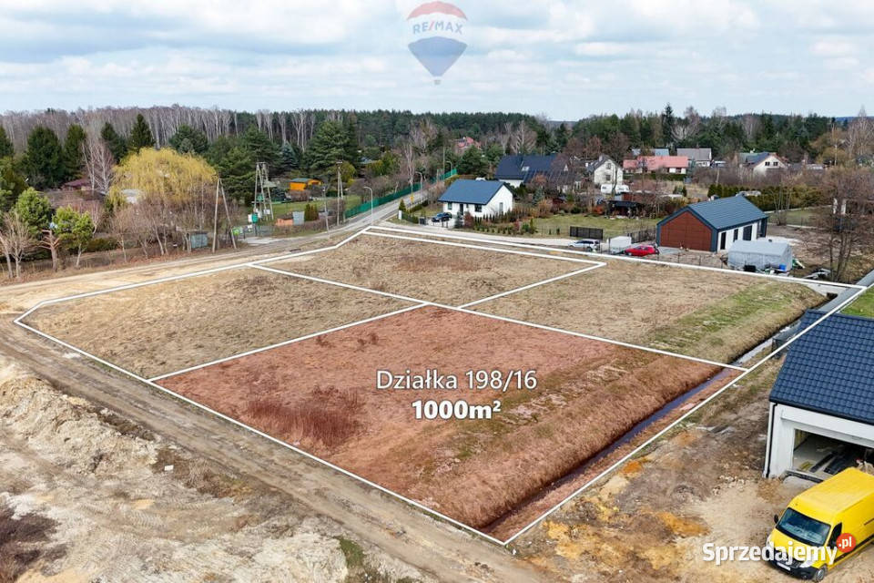 Działka 1000 m MPZP Kajetany gm Nadarzyn 32m sprzedam