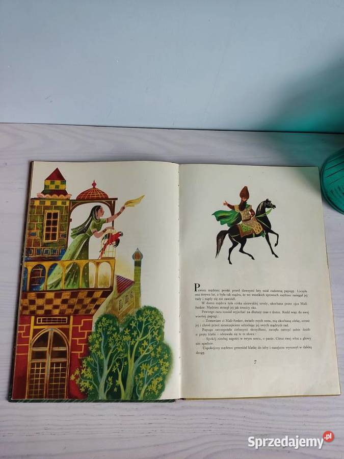 Książka bajka Księga papugi z 1951 roku Pierwsze Pozostałe