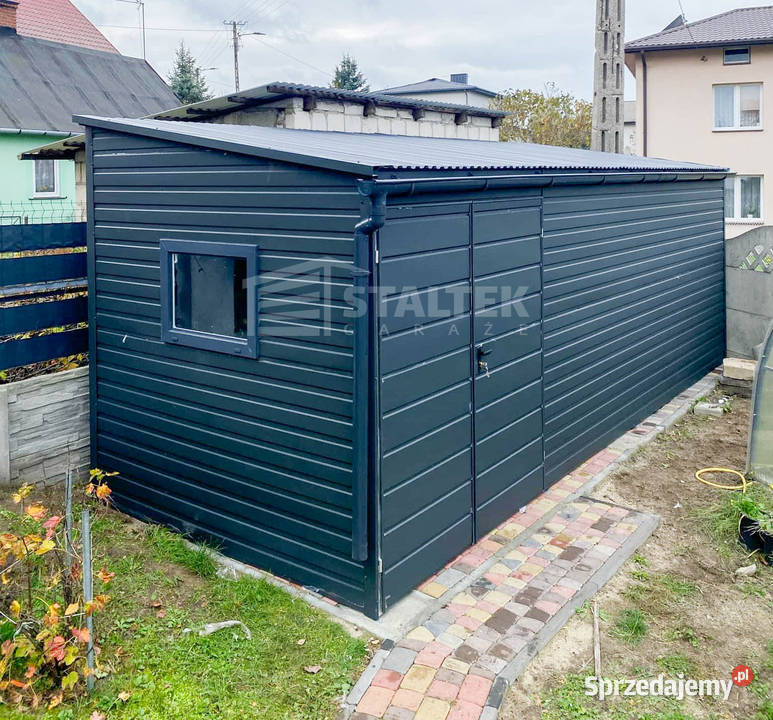 Schowek Domek ogrodowy 5x25m Brama dwuskrzydłowa zachodniopomorskie Drawsko Pomorskie