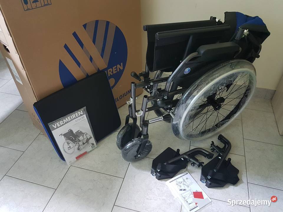 Wózek inwalidzki aluminiowy Vermeiren Eclips x2 świętokrzyskie Kielce