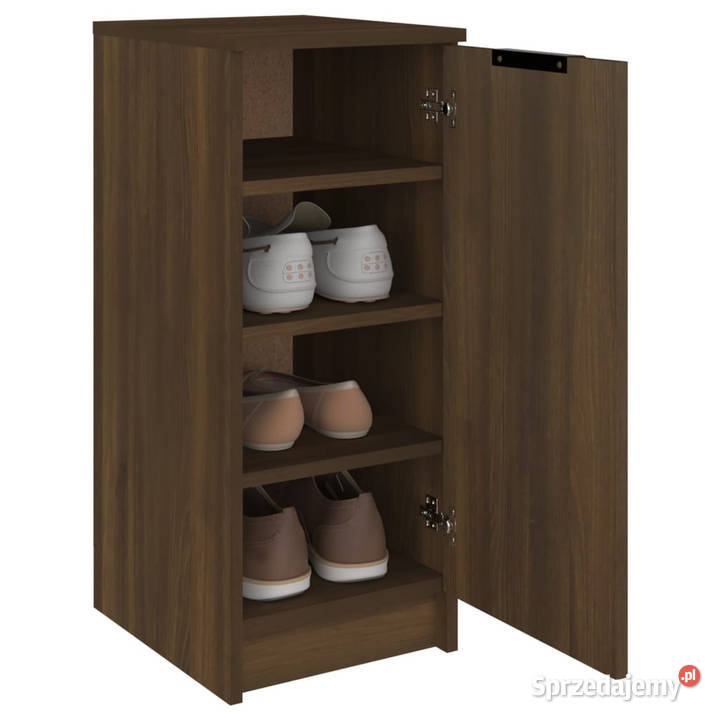 Szafka na buty brązowy dąb 30x35x70 WM817101