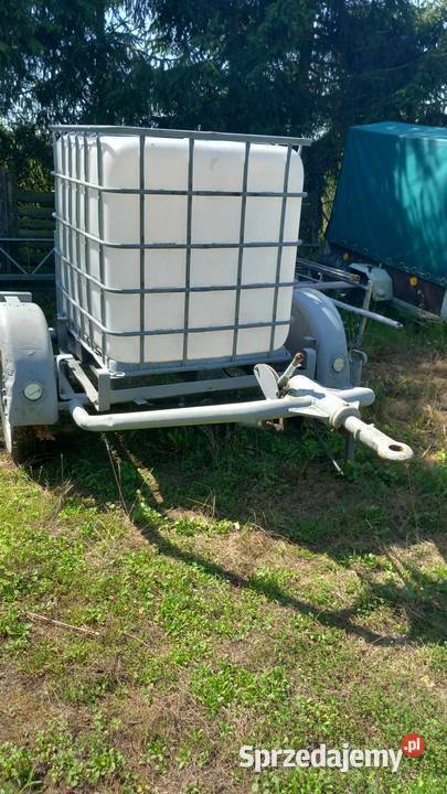 Mazuer na przyczepce 1000 litrów na kołach Stary Jarużyn