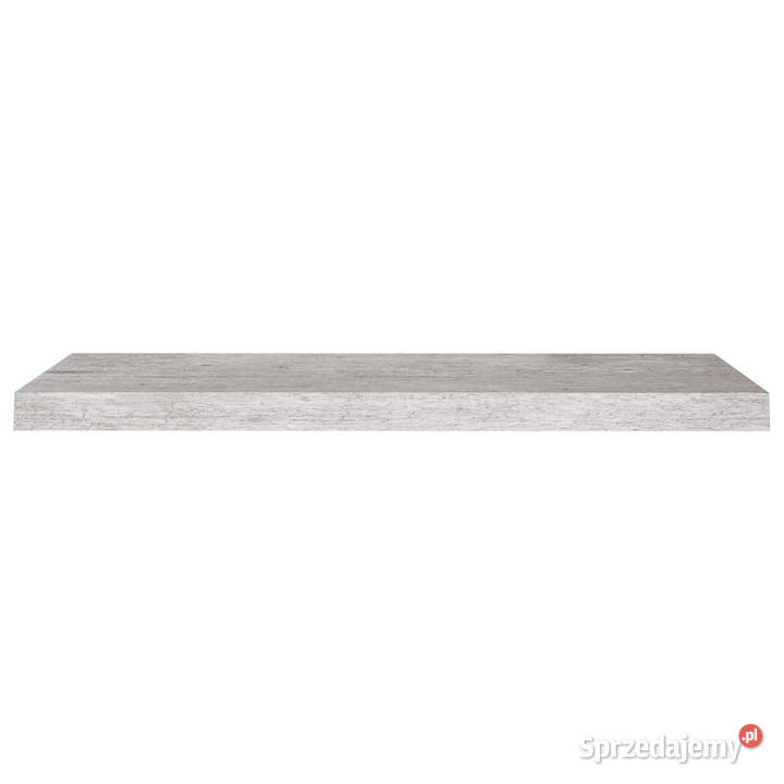 Półki ścienne 4 szarość betonu 80 x 235 x 38 MDF Warszawa