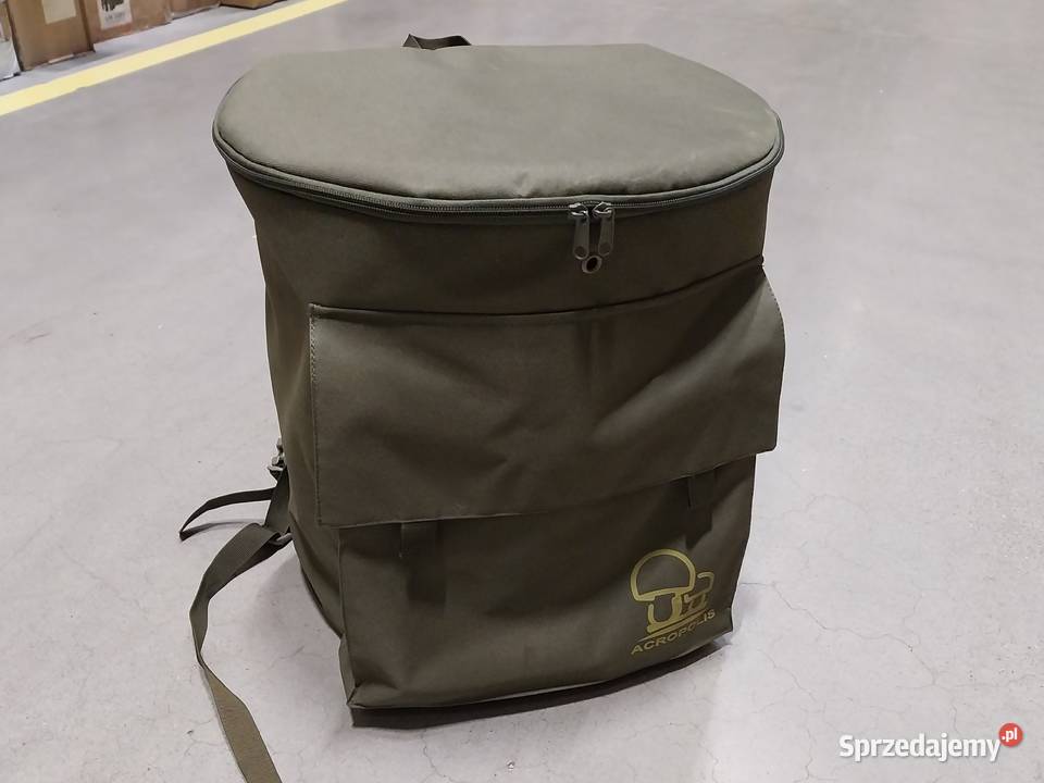 Plecak na grzyby Acropolis z koszykiem sprzedam