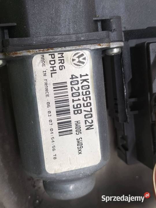 MECHANIZM SZYBY PRAWY PRZÓD 1K0959702N VW