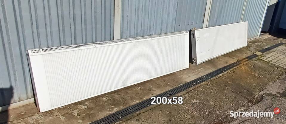 Grzejnik stalowy kaloryfer 3 sztuki 200Xx60 Chorzów